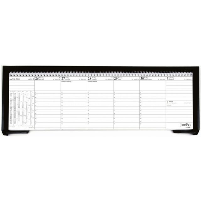 BildeKalenderställ svartbetsad ek - 2060