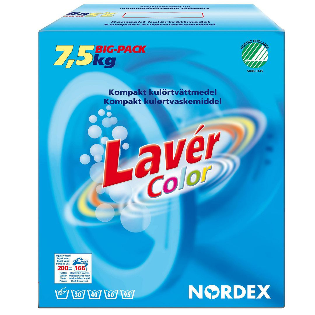 BildeTvättmedel LAVÉR Color 7,5kg