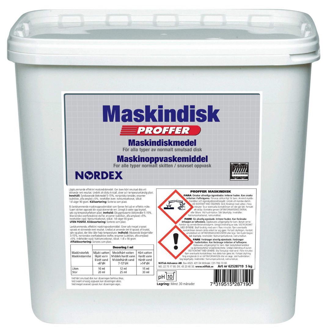 BildeMaskindisk NORDEX Proffer 5kg