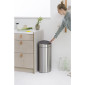 Papperskorg BRABANTIA Touch Bin 40L matt