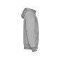 Hoodie zip ROLY Montblanc uni gråmel S