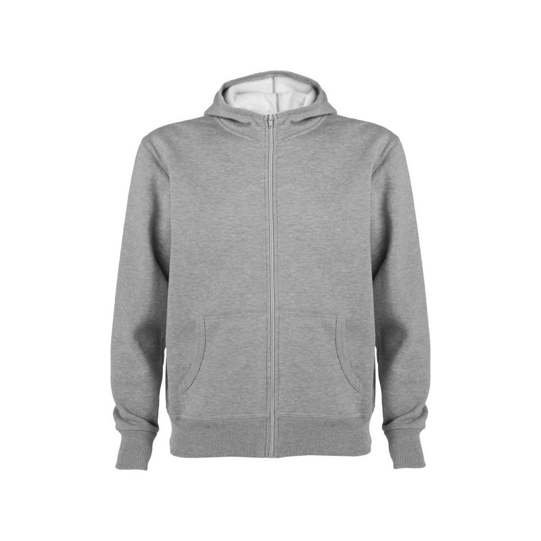 BildeHoodie zip ROLY Montblanc uni gråmel L