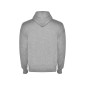 Hoodie zip ROLY Montblanc uni gråmel L