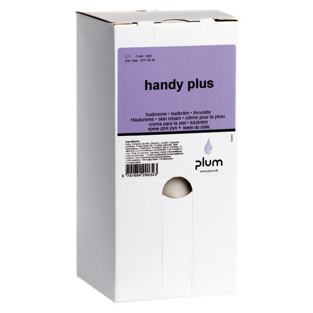 BildeHandcreme PLUM Handy Plus kassett 700ml