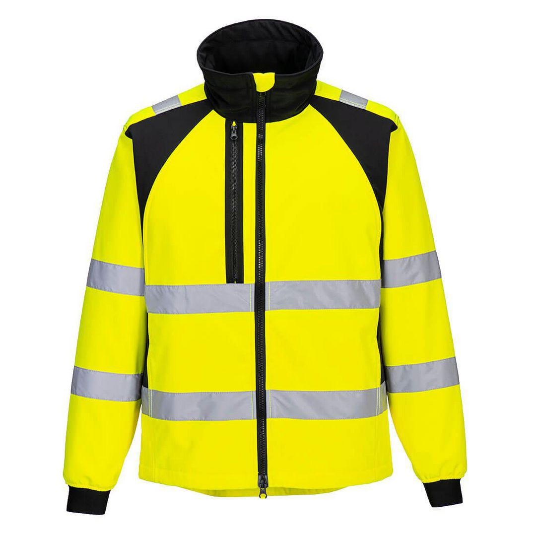 BildeVarselsoftshell PW CD875 Kl 2/3 gul S