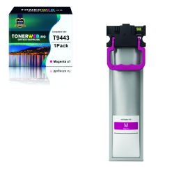 BildeEpson T9443 M (magenta) blekkpatron 3000 sider - kompat...