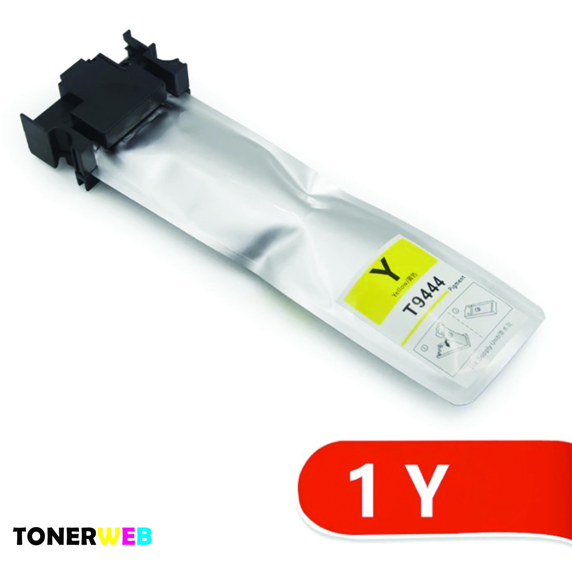 Epson T9444 Y (gul) blekkpatron 3000 sider - kompatibel