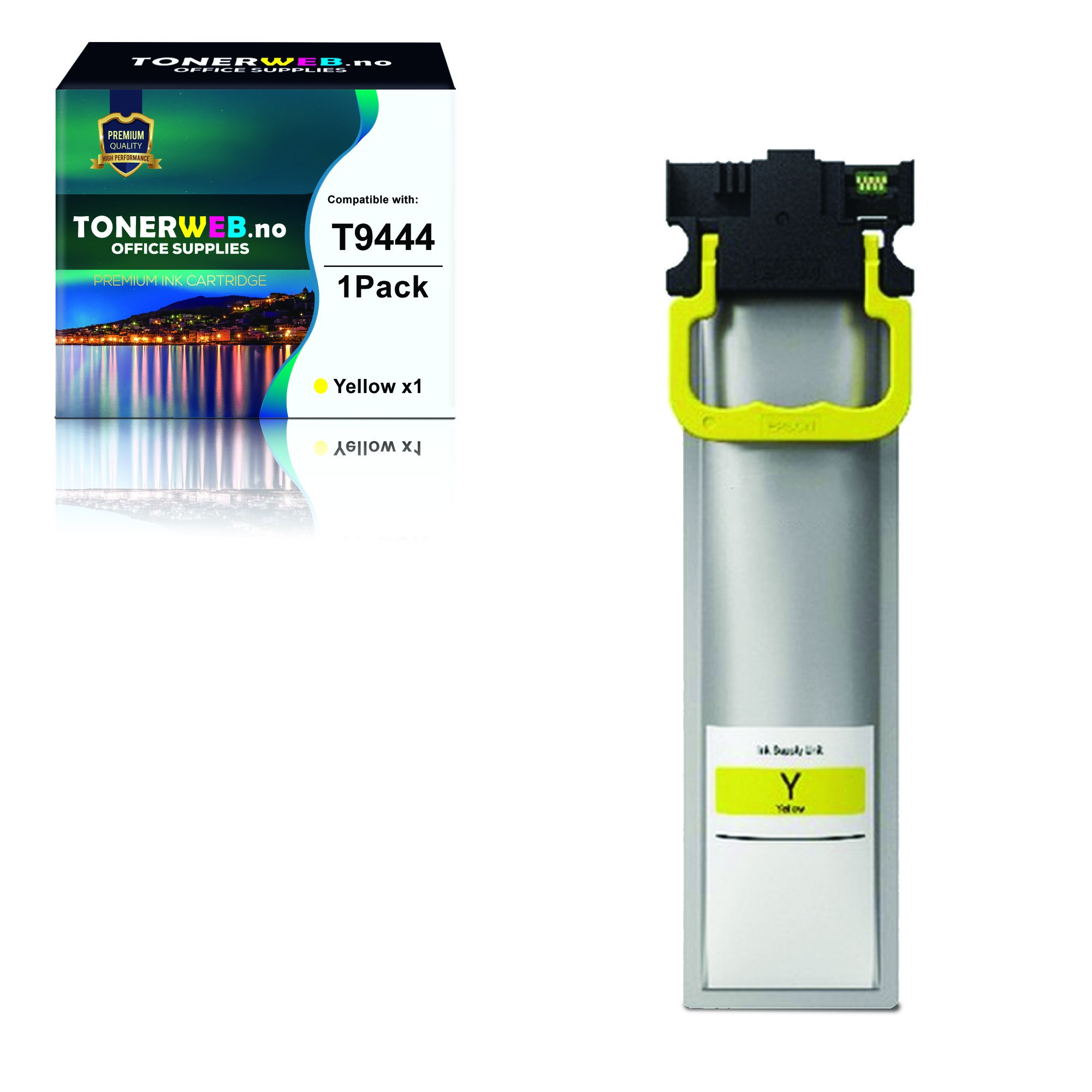 BildeEpson T9444 Y (gul) blekkpatron 3000 sider - kompatibel