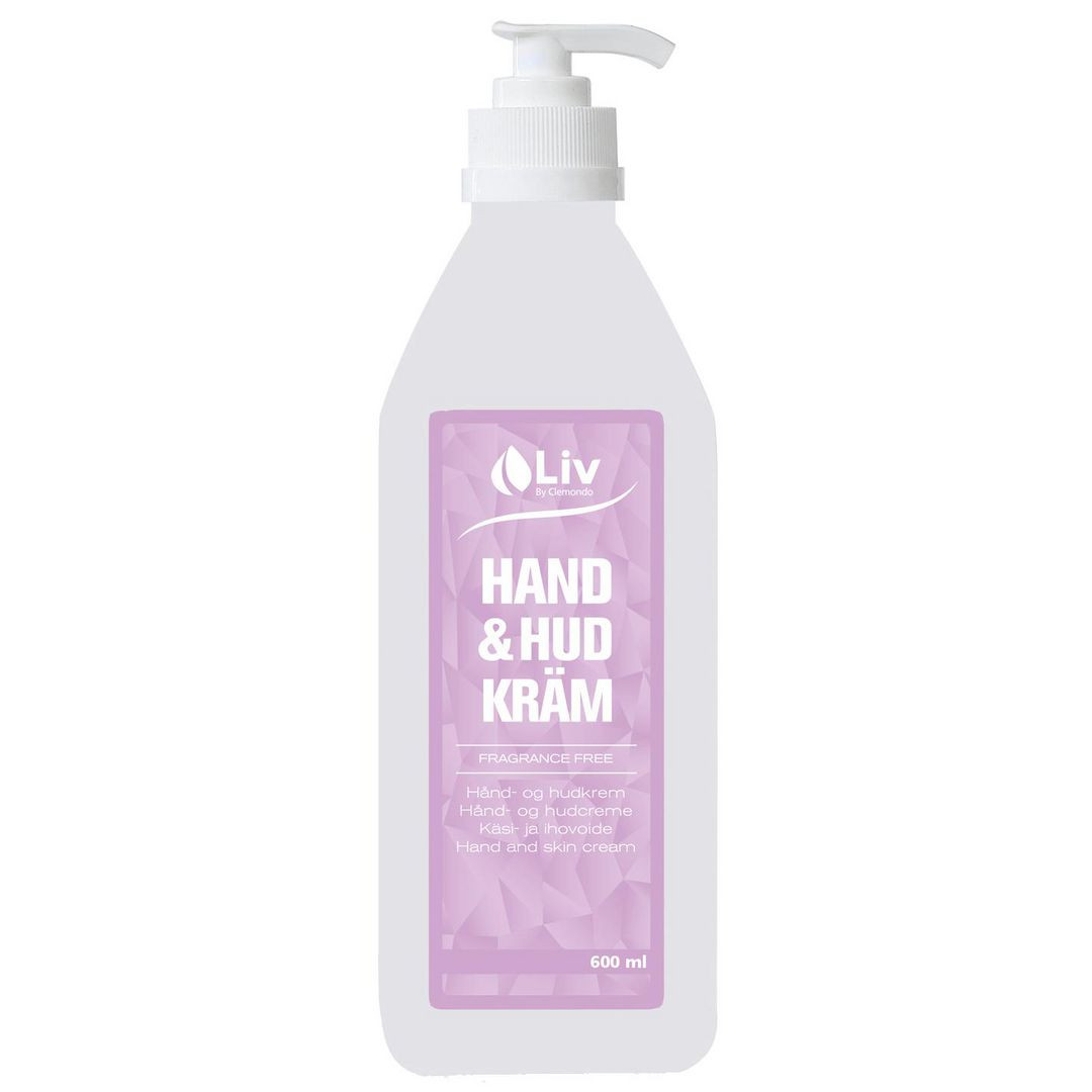 BildeHudcreme LIV hand/hud oparfymerad 600ml