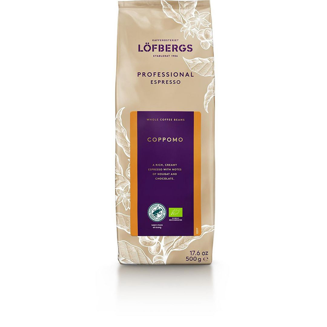 BildeKaffe LÖFBERGS Coppomo Espresso HB 500g