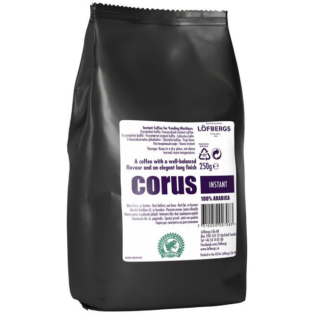BildeKaffe LÖFBERGS Snabbkaffe Prof.Coru 250g