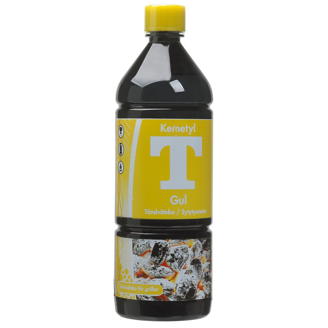 BildeTändvätska KEMETYL T-Gul 1L