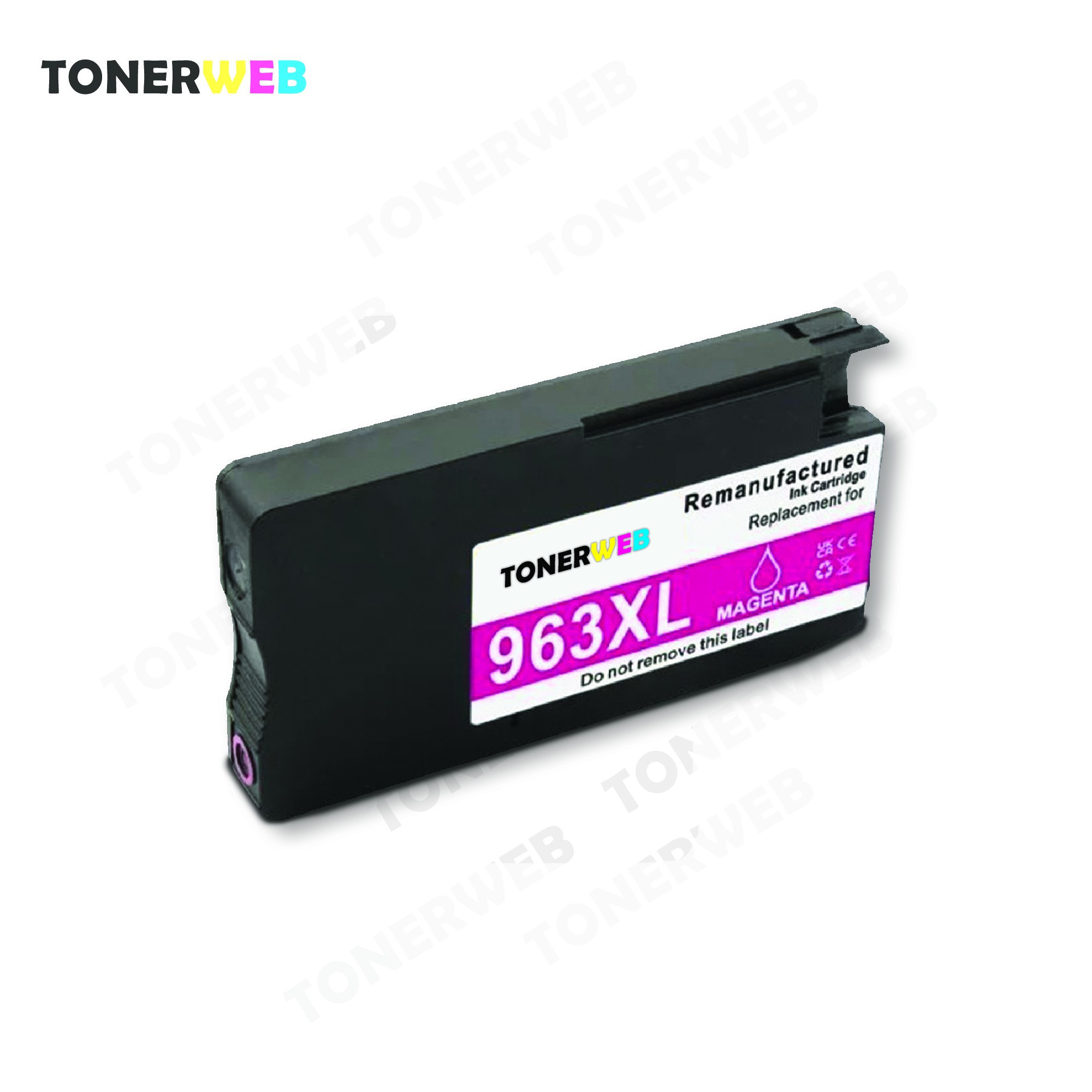 Blekkpatron, erstatter HP Magenta 963XL (1600 sider) (23 ml)