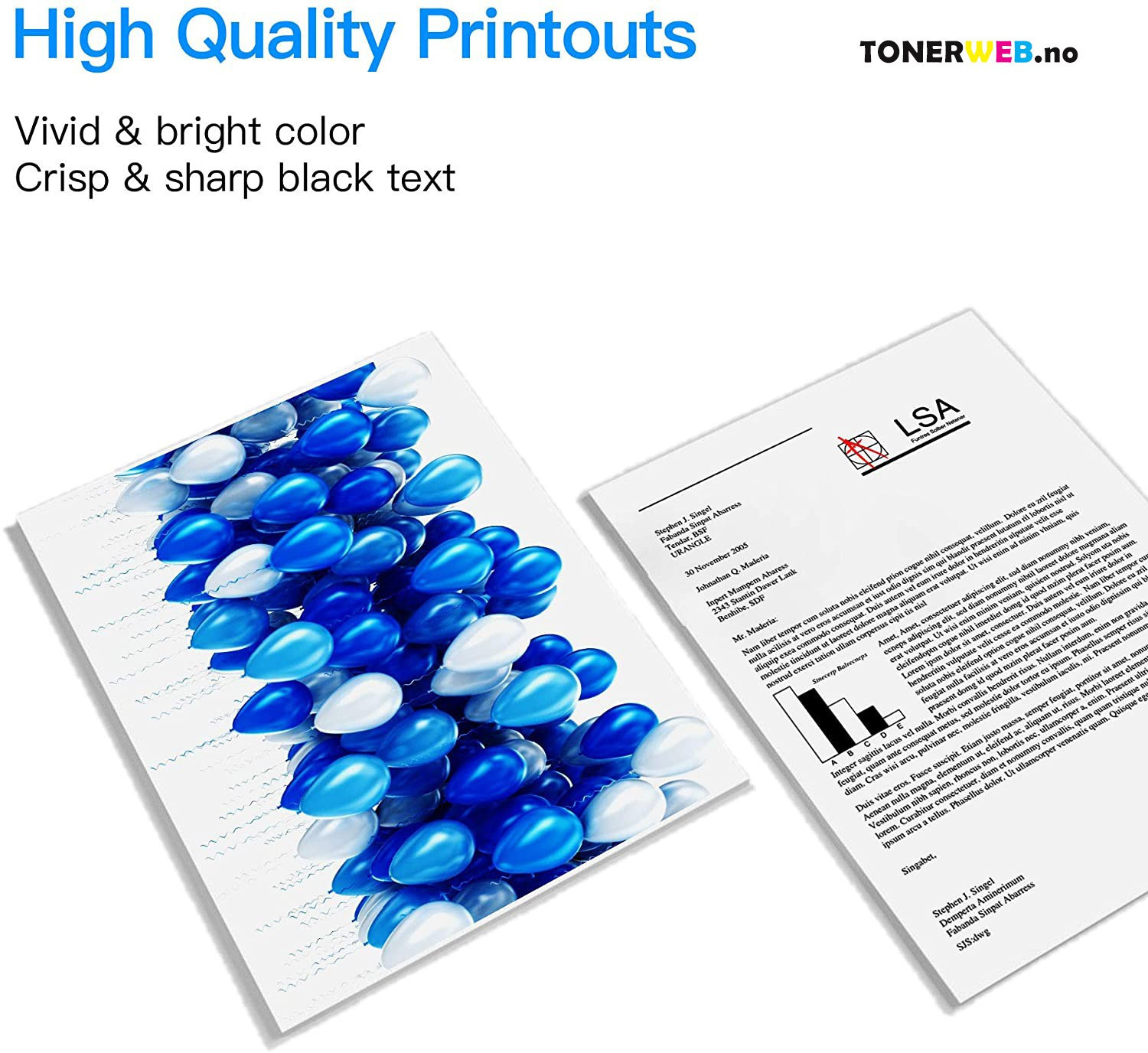 Blekkpatron, erstatter Blekkpakke HP 303 XL Sort + 303 XL Farge