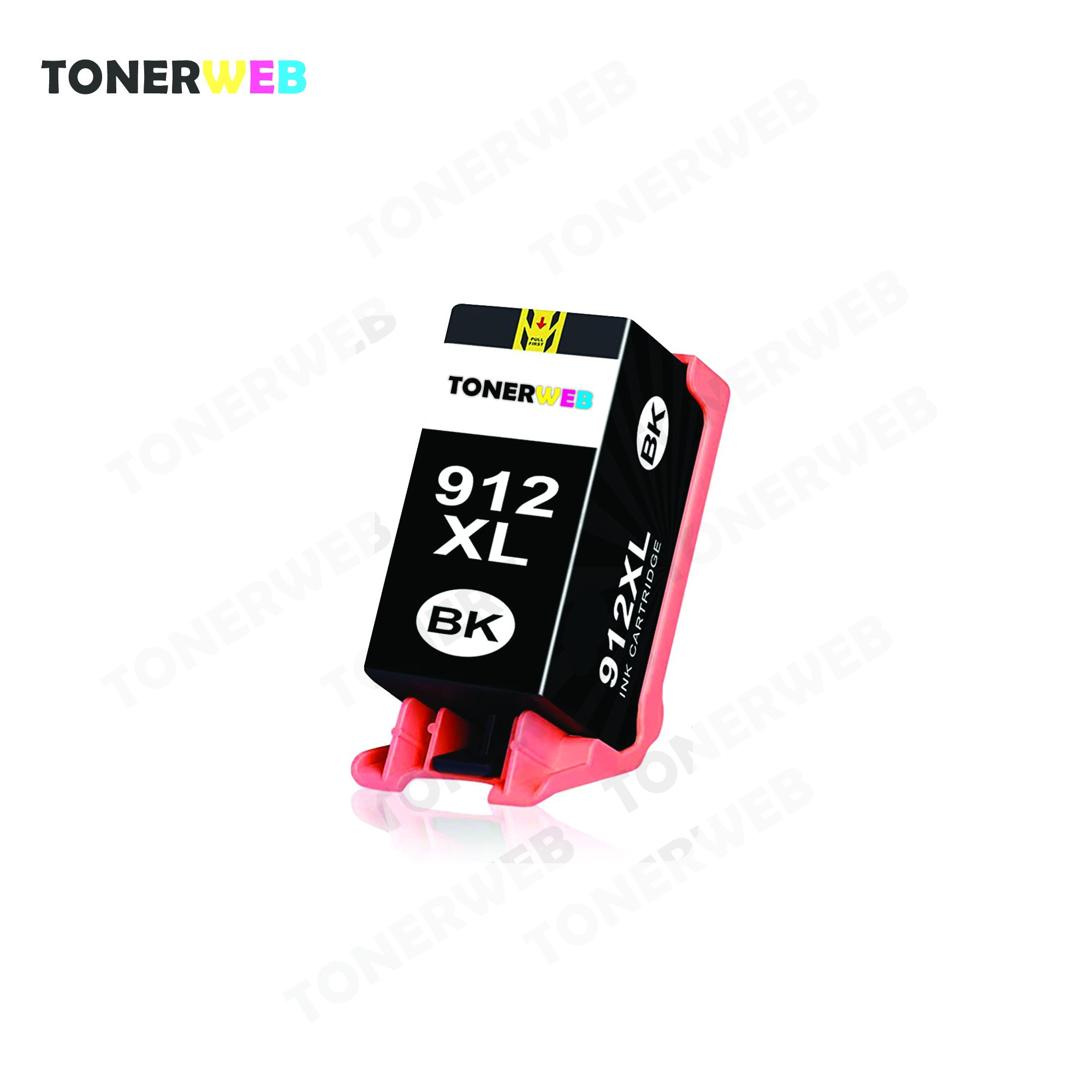 Blekkpatron, erstatter HP 912XL Sort (825 sider)