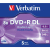 DVD+R VERBATIM 8,5GB Dual Layer 5/fp