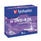 DVD+R VERBATIM 8,5GB Dual Layer 5/fp