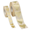 Etikett hjärta guld 19x24mm 1000/rl