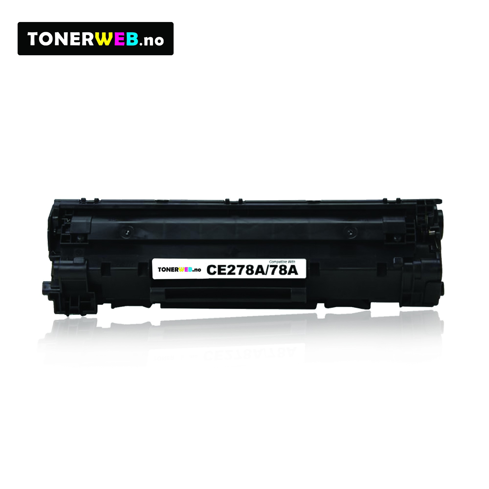 HP 78A BK (svart) toner 2100 sider - kompatibel