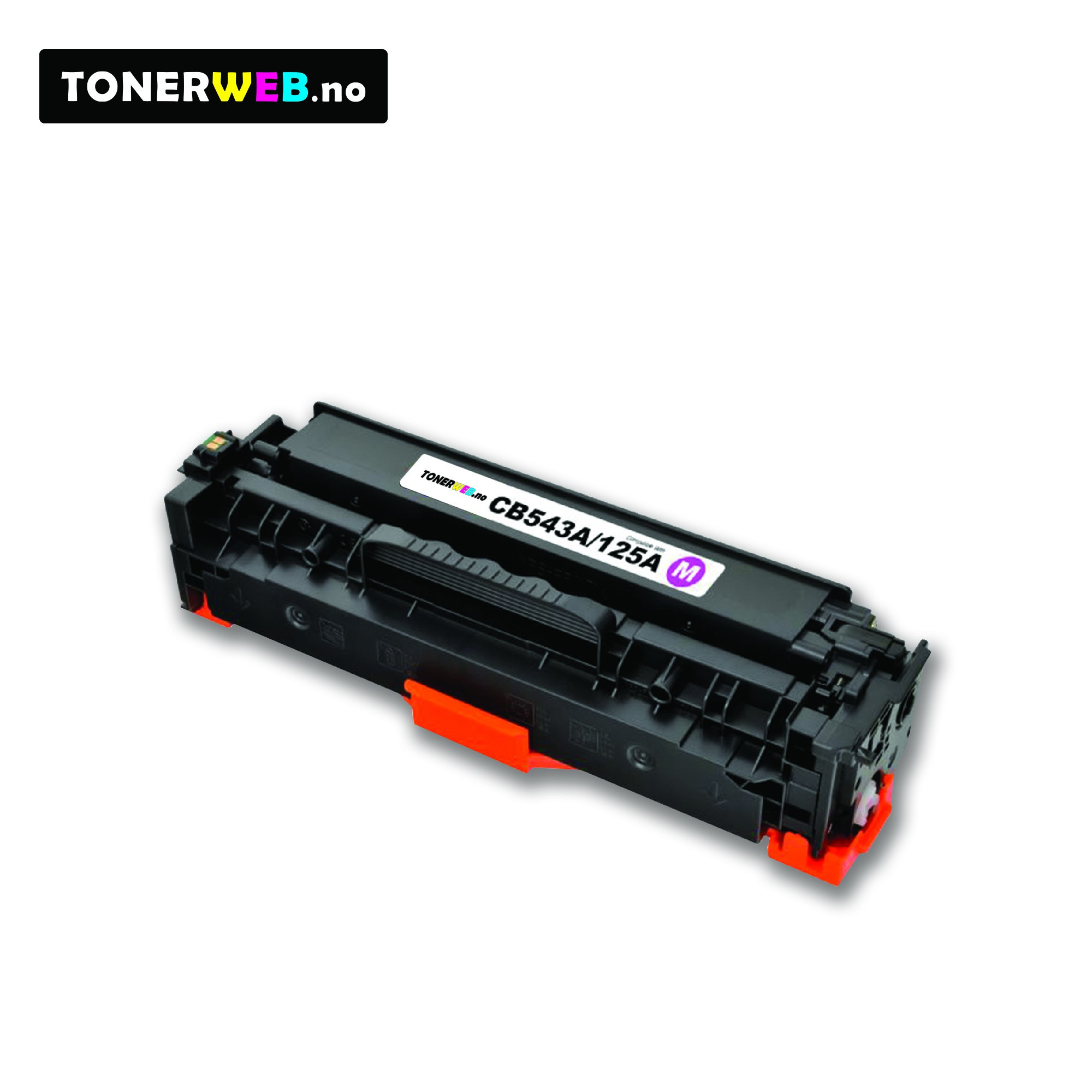 HP 125A M (magenta) toner 1400 sider - kompatibel