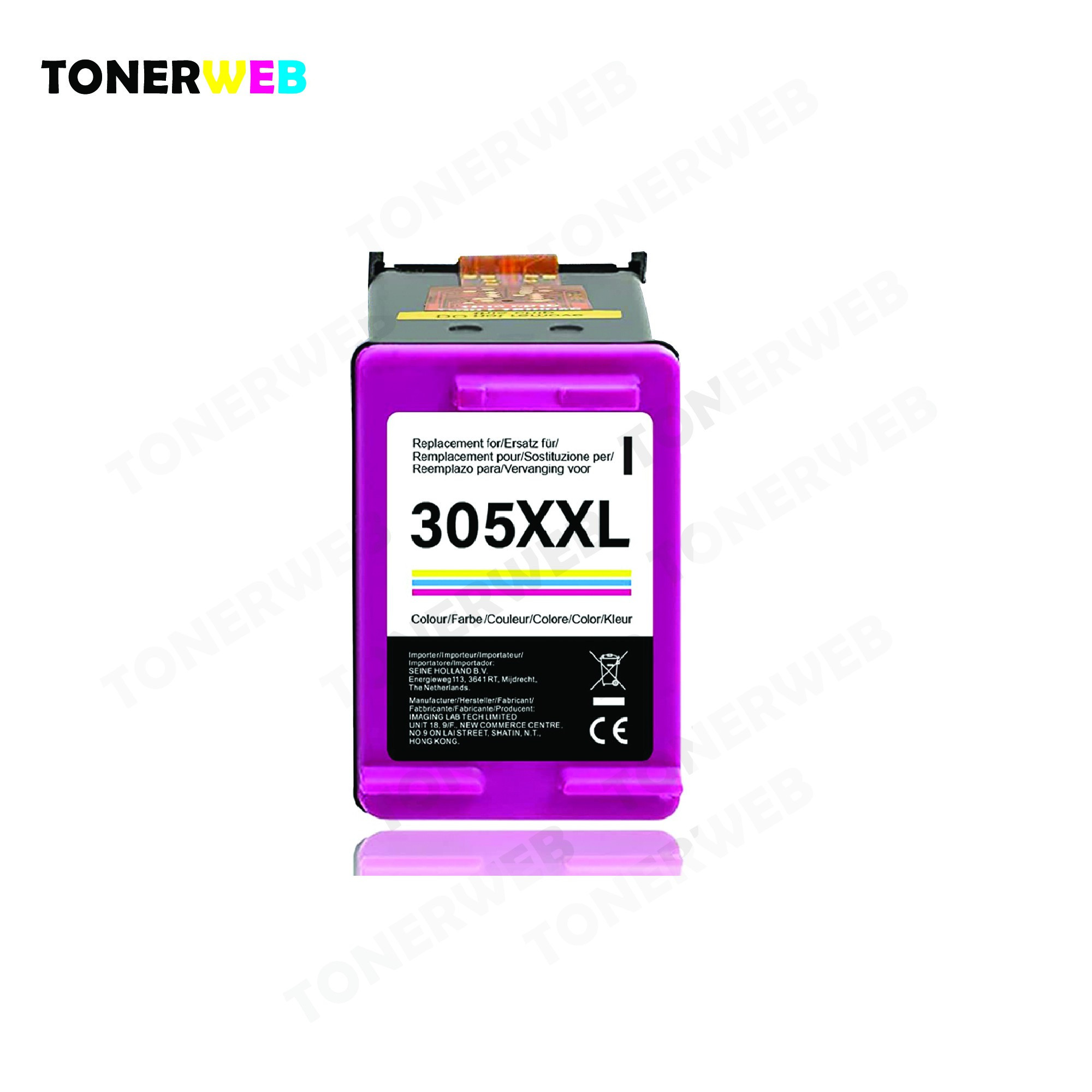 HP 305XL Blekkpatron 3 farge • HP - erstatter 3YM63AE