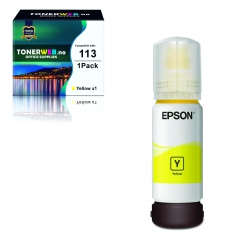 BildeEpson 113 Y (gul) blekkflaske 70ml - kompatibel