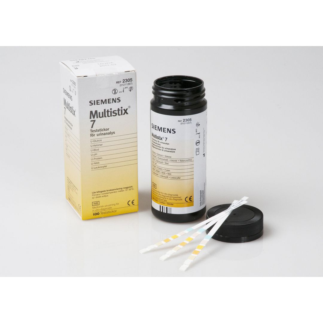BildeUrinstickor MULTISTIX 7 100/fp