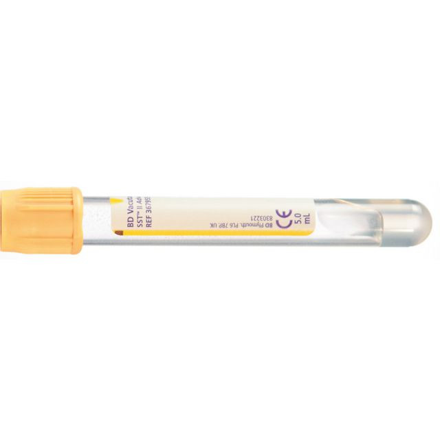 BildeHemogardrör SST gul 7/5ml 100/fp