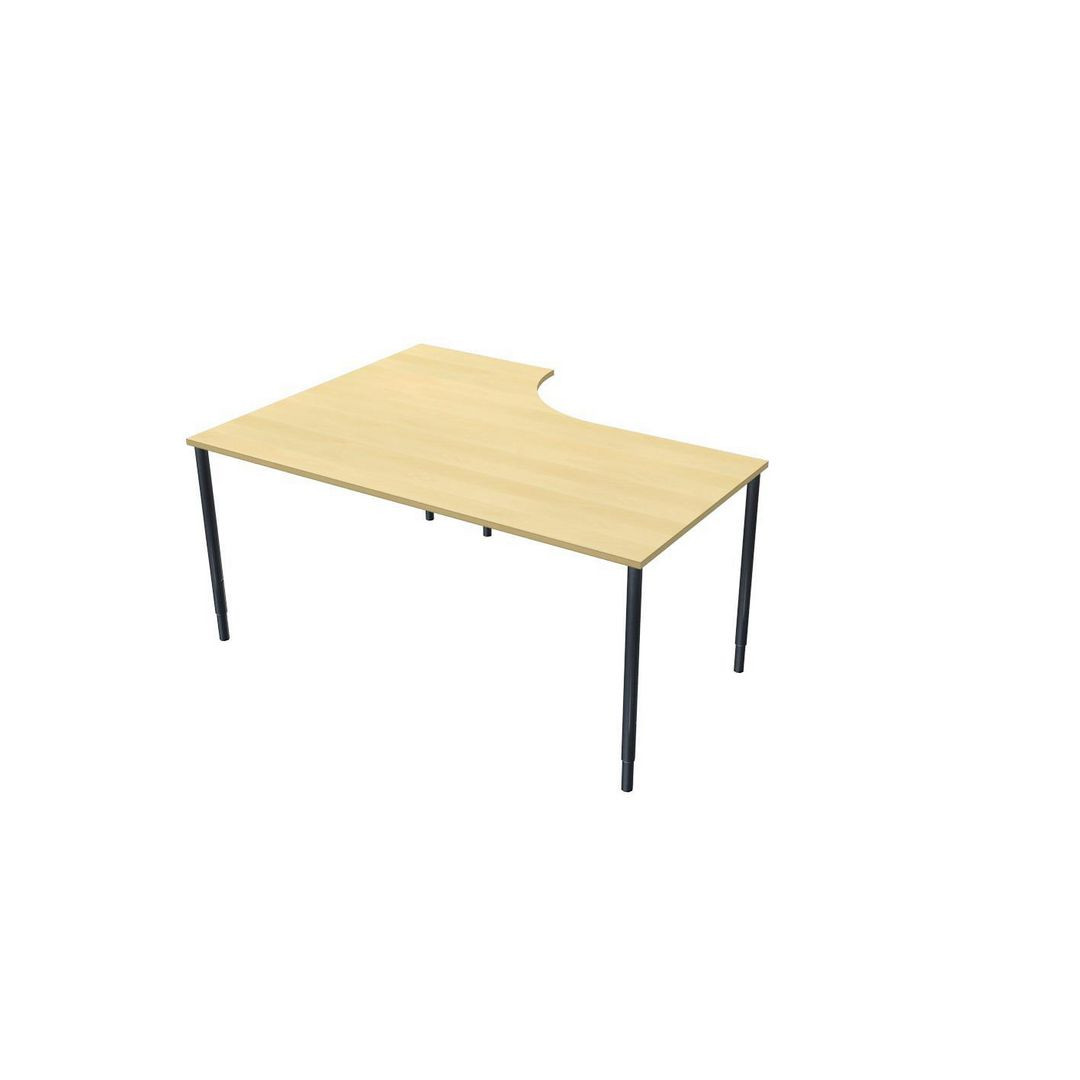 BildeBord frist h 1,6x1,2x0,8x0,6m björkl/sv