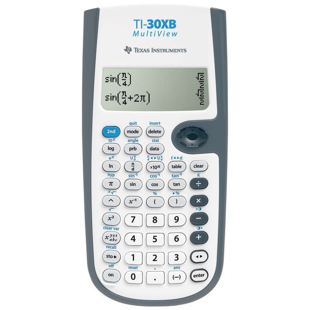 BildeTeknisk räknare TEXAS TI-30XB Multiwiew