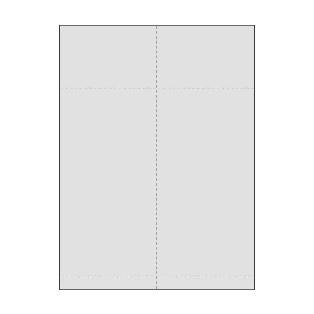 BildeTransportetikett laser 105x297mm 500/fp