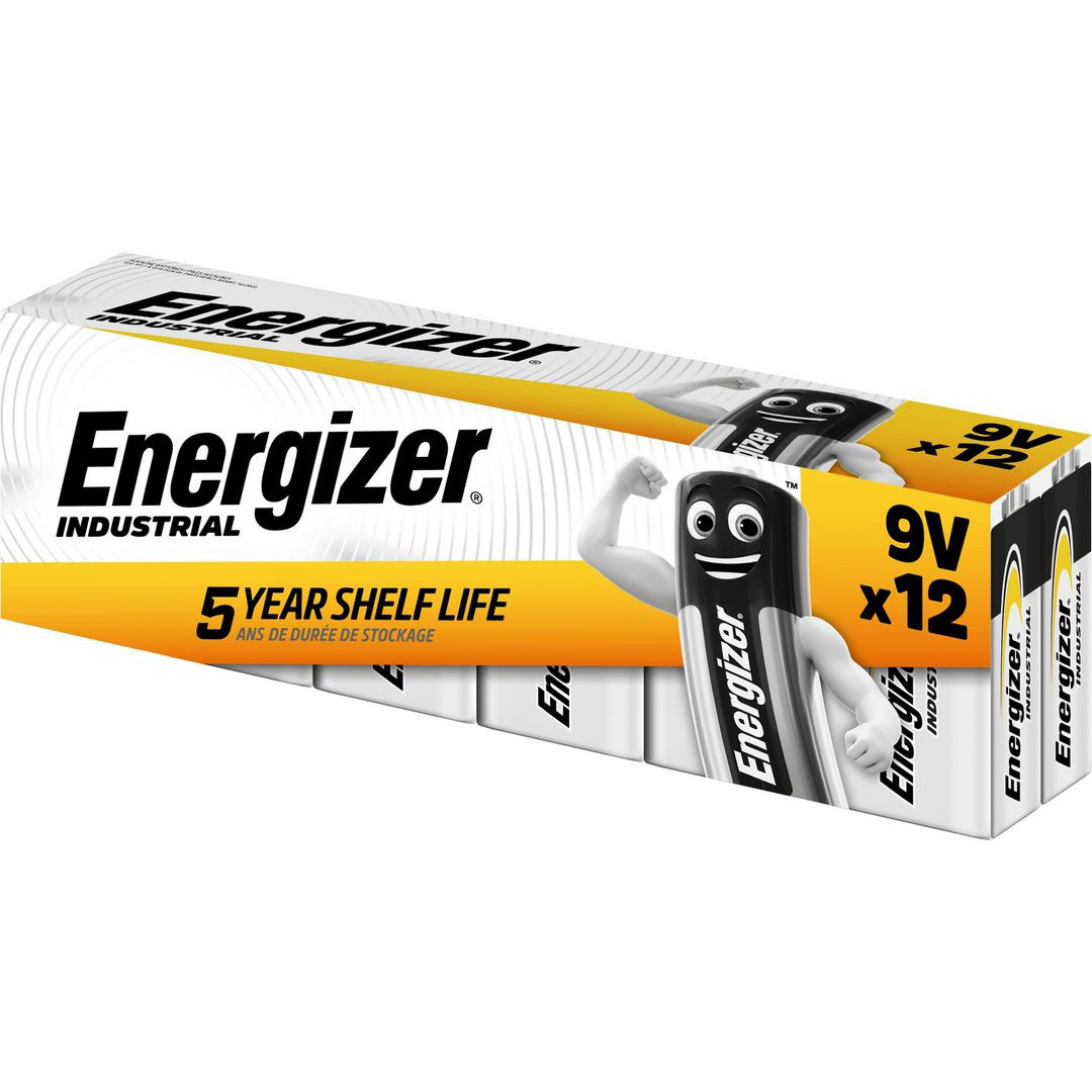 BildeBatteri ENERGIZER Industrial E 9V 12/fp