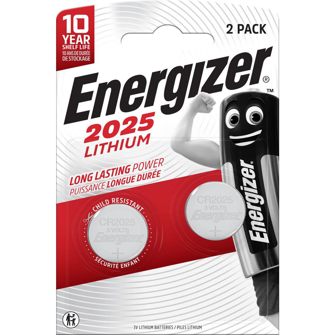 BildeBatteri ENERGIZER Lithium CR2025 2/fp