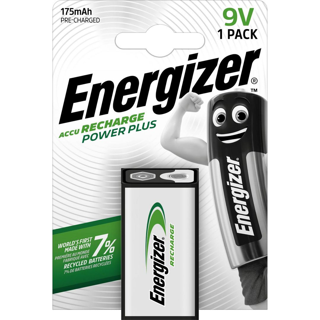 BildeBatteri Laddbar ENERGIZER P-P 9V