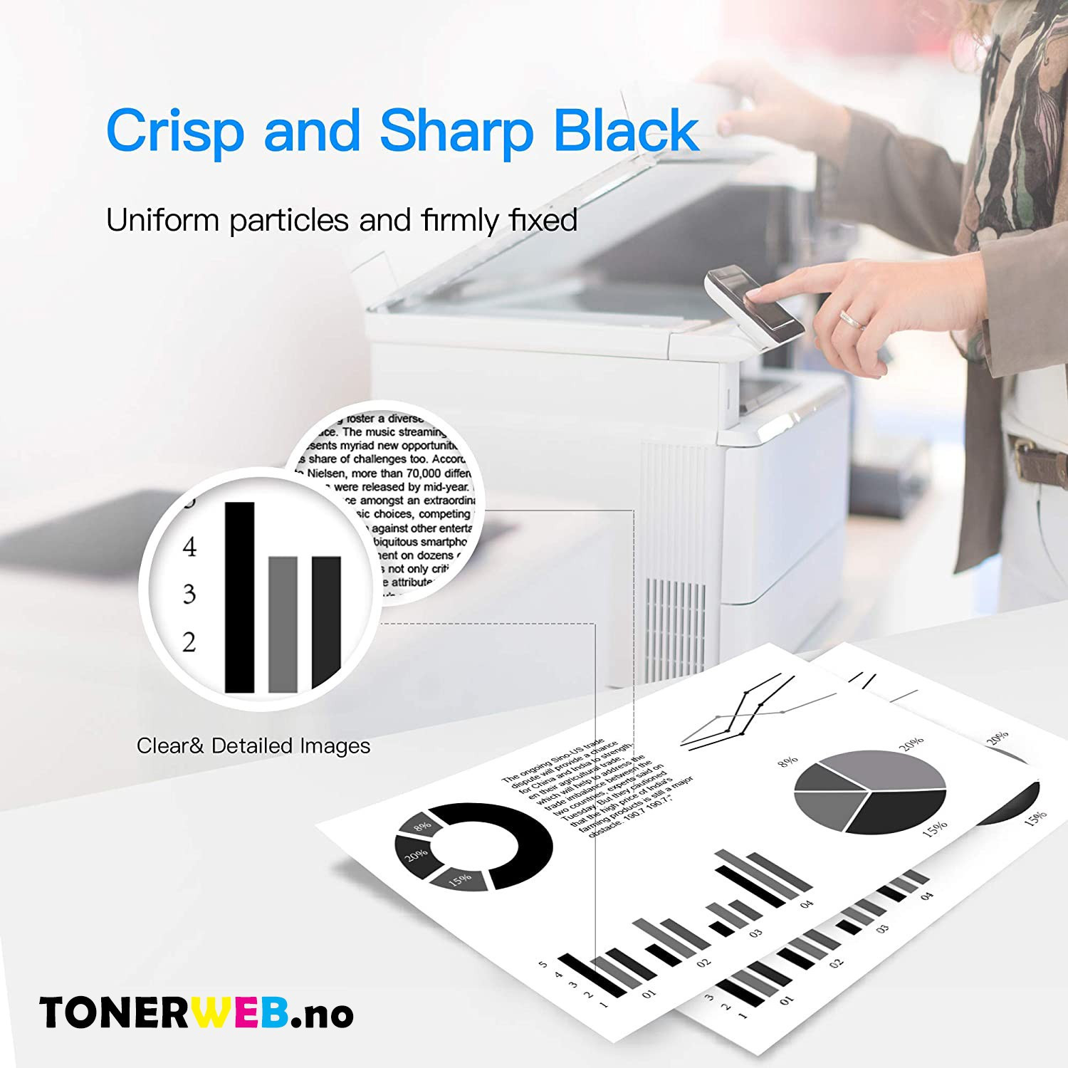 BildeHP 128A C (cyan) toner 1300 sider - kompatibel