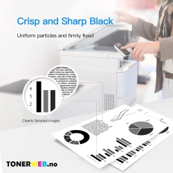 BildeHP 128A C (cyan) toner 1300 sider - kompatibel