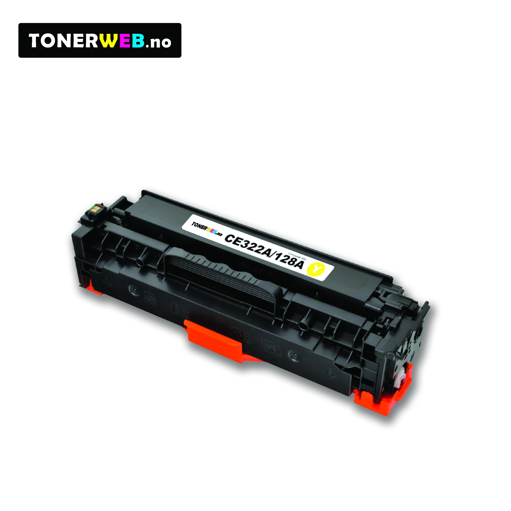 HP 128A Y (gul) toner 1300 sider - kompatibel
