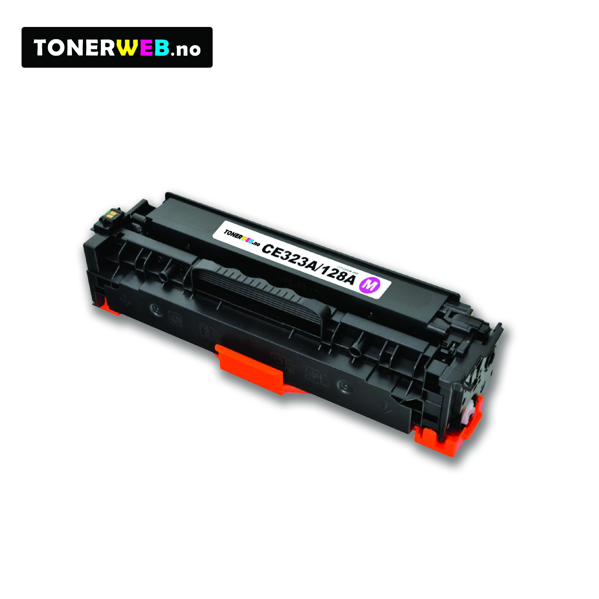 HP 128A M (magenta) toner 1300 sider - kompatibel