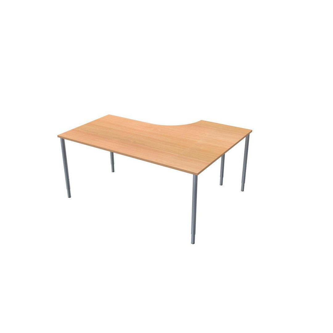 BildeBord frist v 1,6x1,2x0,8x0,6m bokl/grå