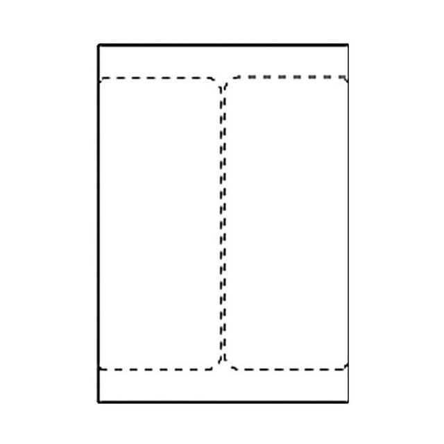 BildeTransportetikett laser 105x220mm 500/fp