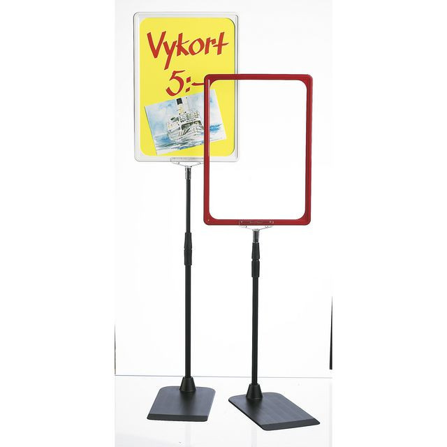 BildeTeleskopställ inkl fot+stång+ram A4 vit