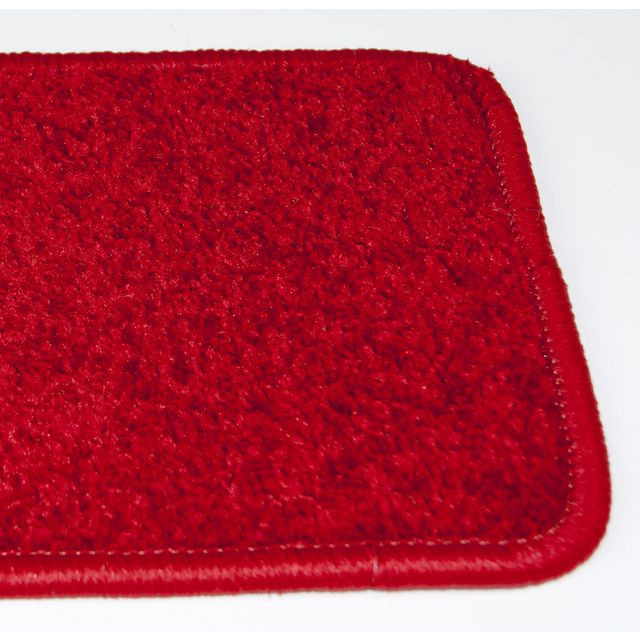 BildeMatta rund 150 cm röd