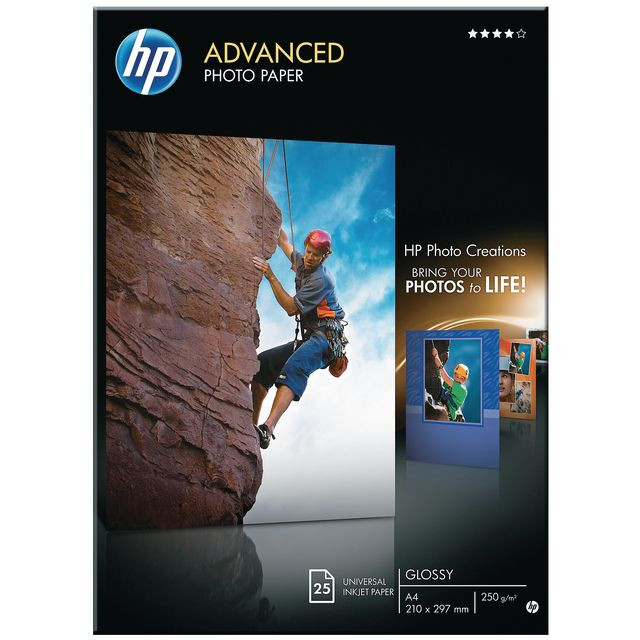 BildeFotopapper HP Q5456A A4 250g 25/fp