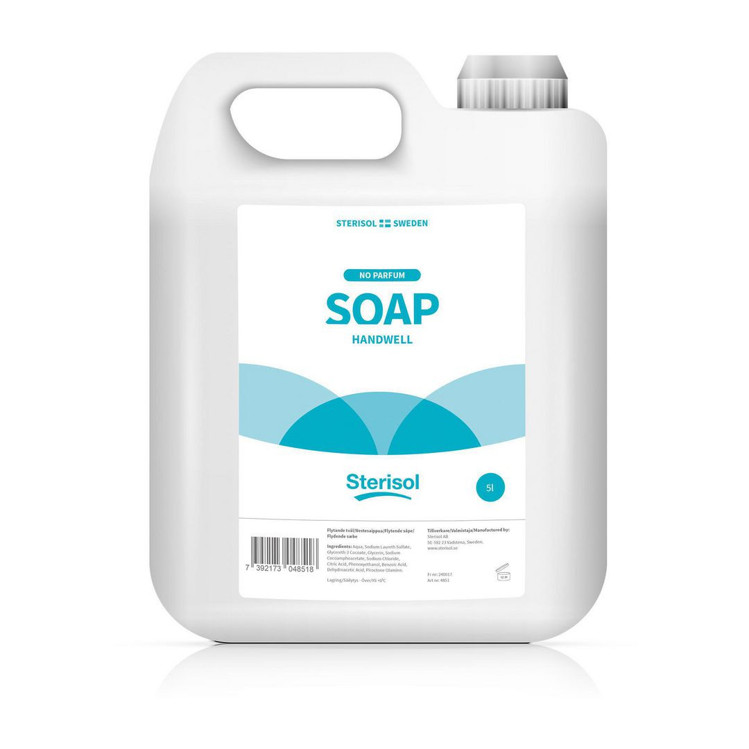BildeTvål STERISOL SWEDEN Handwell oparf. 5L