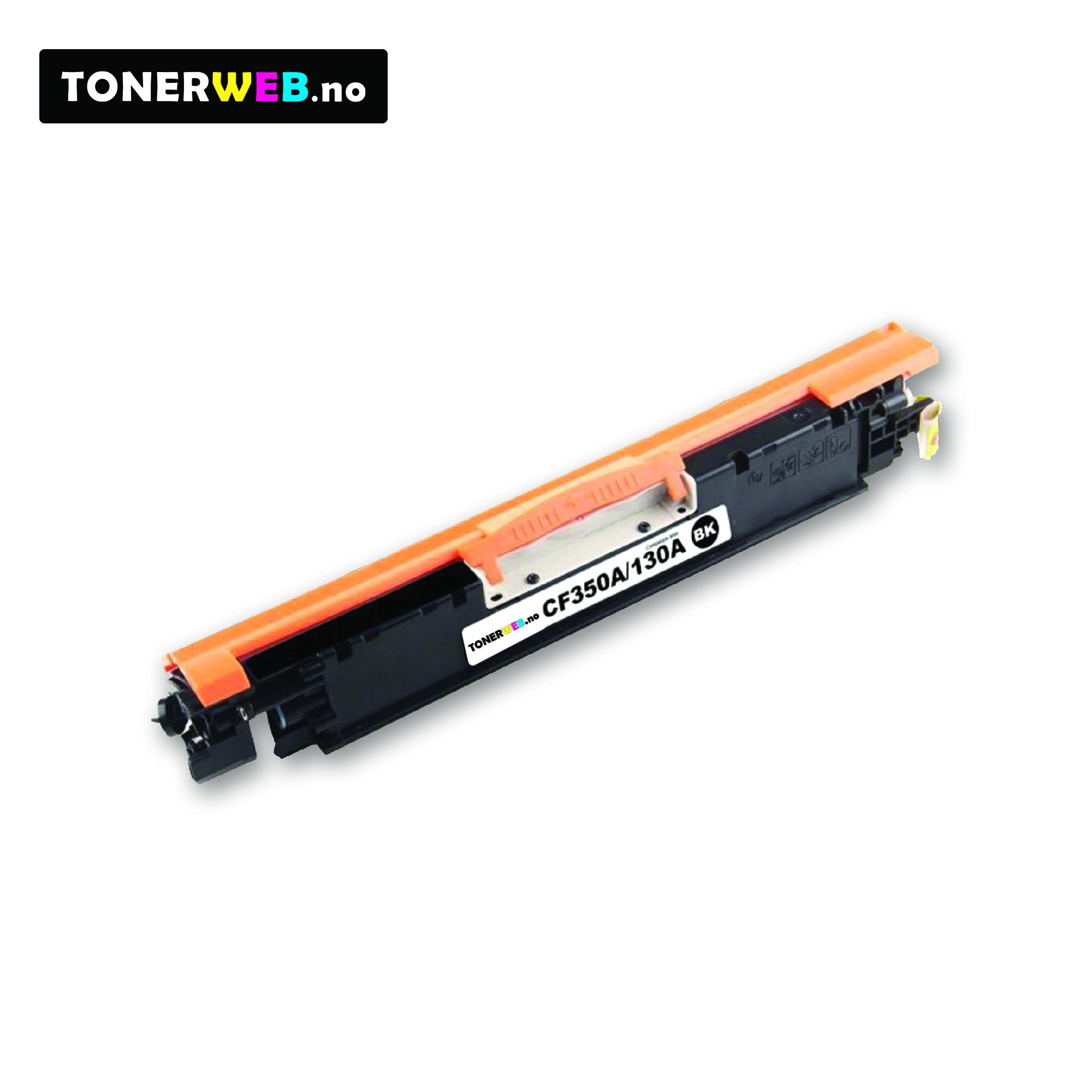 HP 130A BK (svart) toner 1300 sider - kompatibel