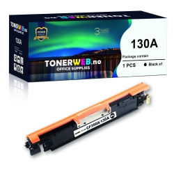 BildeHP 130A BK (svart) toner 1300 sider - kompatibel
