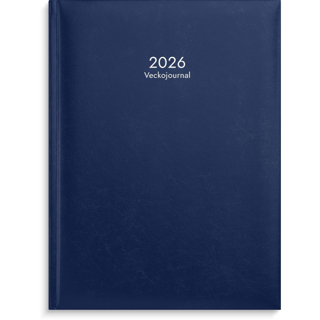 BildeVeckojournal 2026 blå