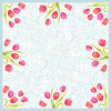 Snibbduk DUNICEL Tulips 84X84cm 20/fp