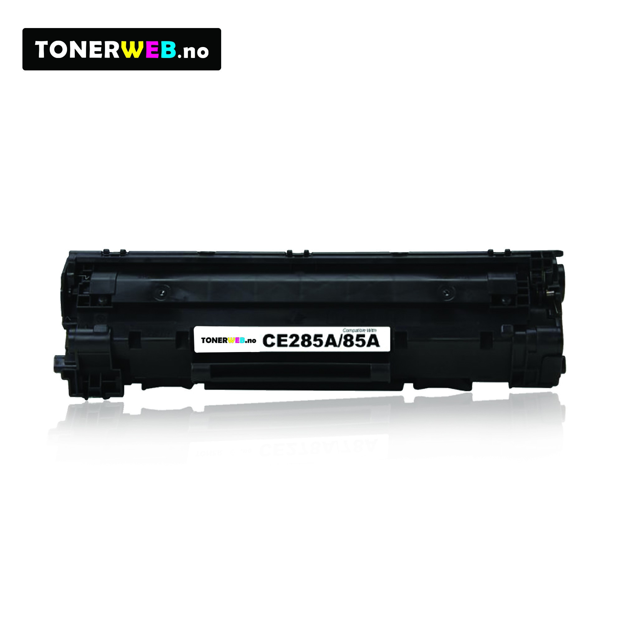 HP 85A / 78A / 36A / 35A / Canon 726 BK (svart) toner 1600 sider - kompatibel