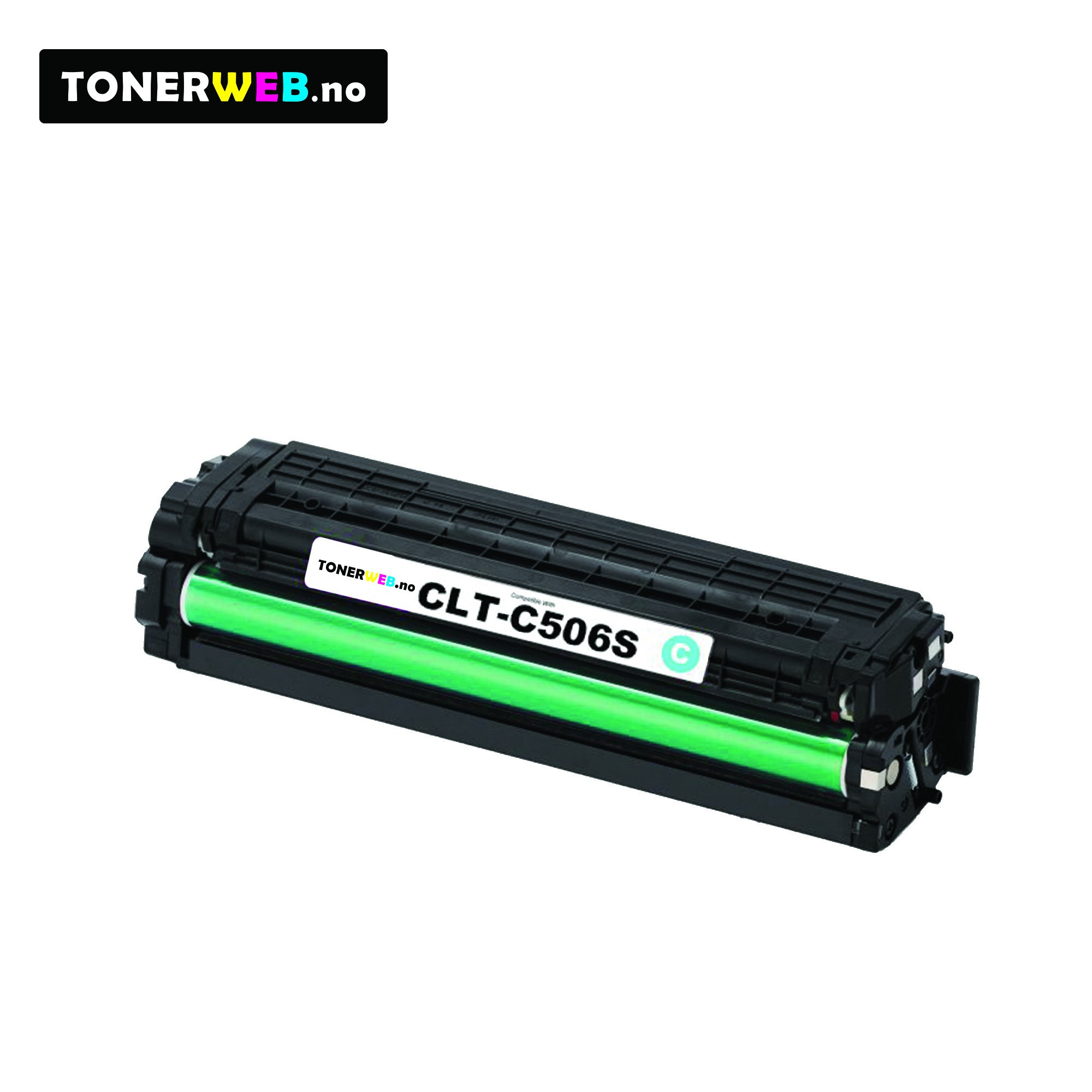 Samsung CLT-C506L C (cyan) toner 3500 sider - kompatibel